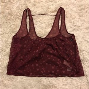 NWT Hollister Sheer Crop Top | EVERYTHING MUST GO